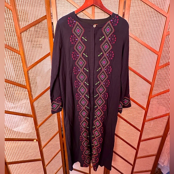 Oddbird Co Dresses & Skirts - Oddbird Co Turkish Anise Kaftan dress size medium/large